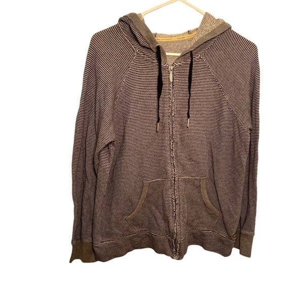 Calvin Klein Performance Zip Hoodie Gray Terry Cloth - Picture 1 of 11